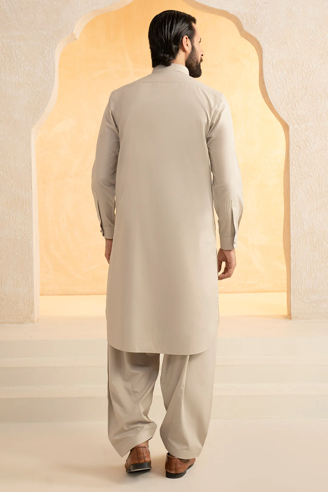 Slub Textured Shalwar Kameez - 9002 - Image 6