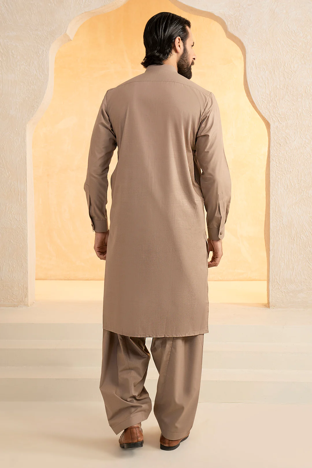 Slub Textured Shalwar Kameez - 9009 - Image 10