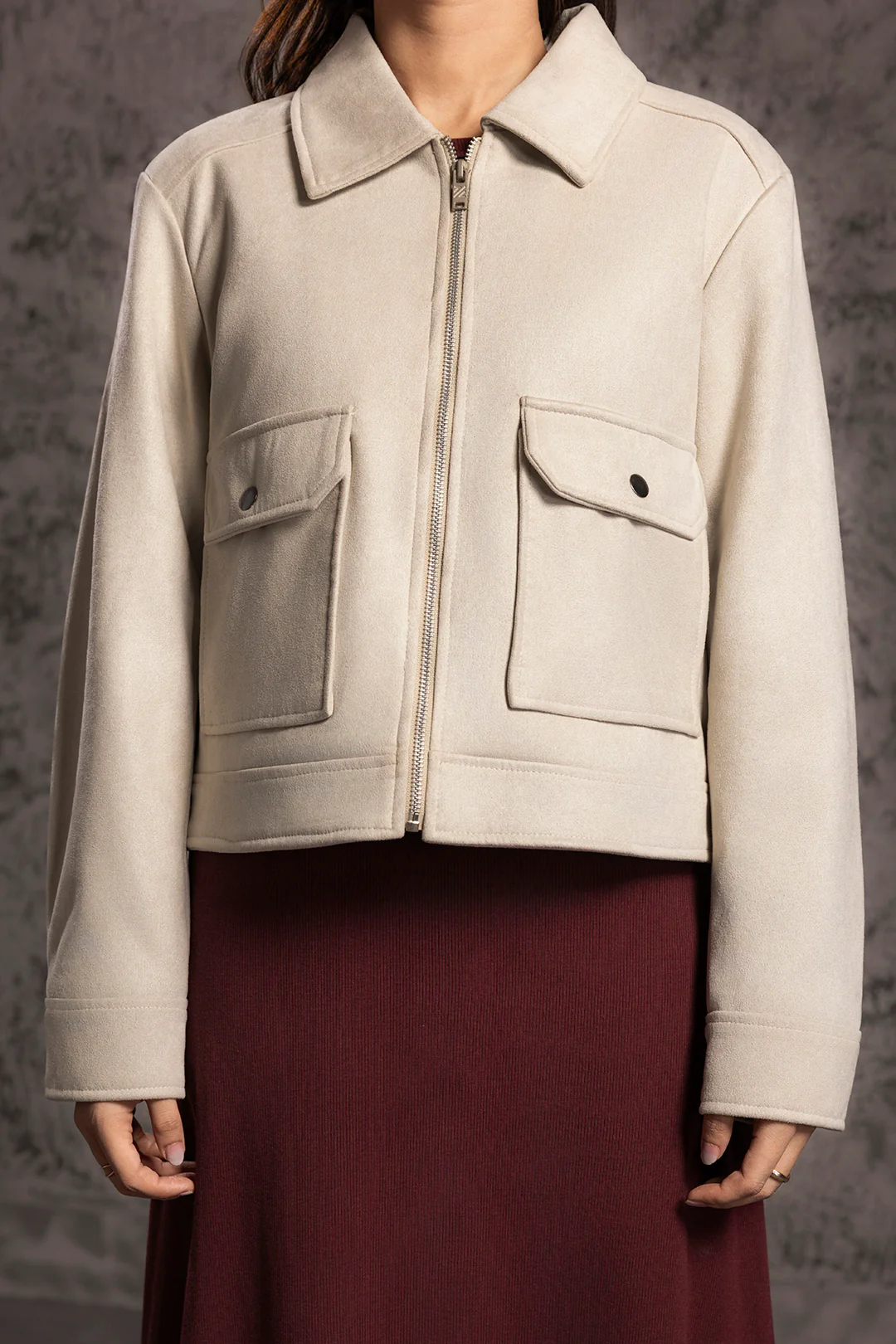 Suede Jacket - 5001 - Image 2