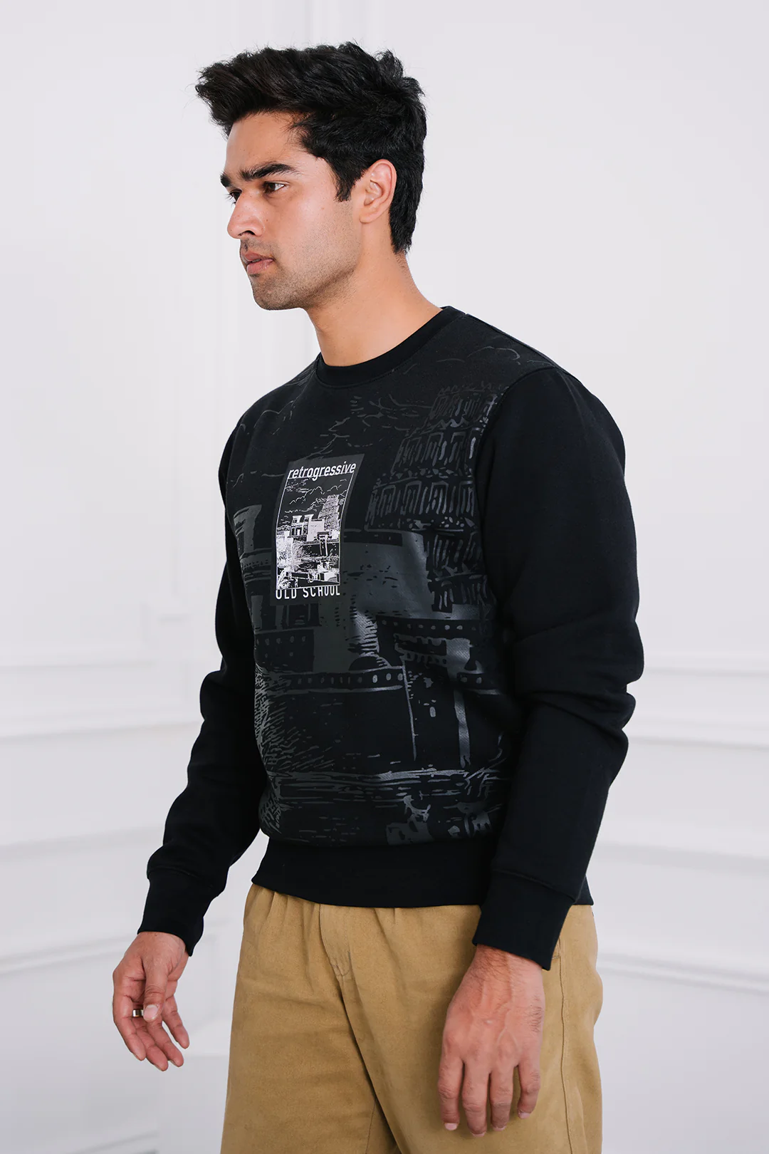 Graphic Sweat Shirt - 5002 - Image 9