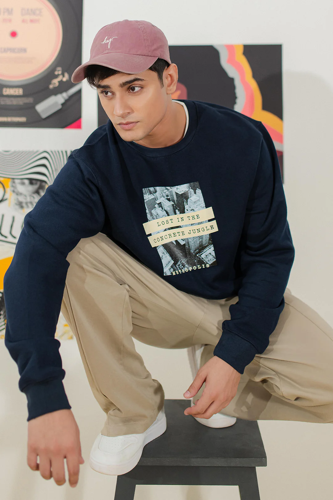 Graphic Sweat Shirt - 5007 - Image 2