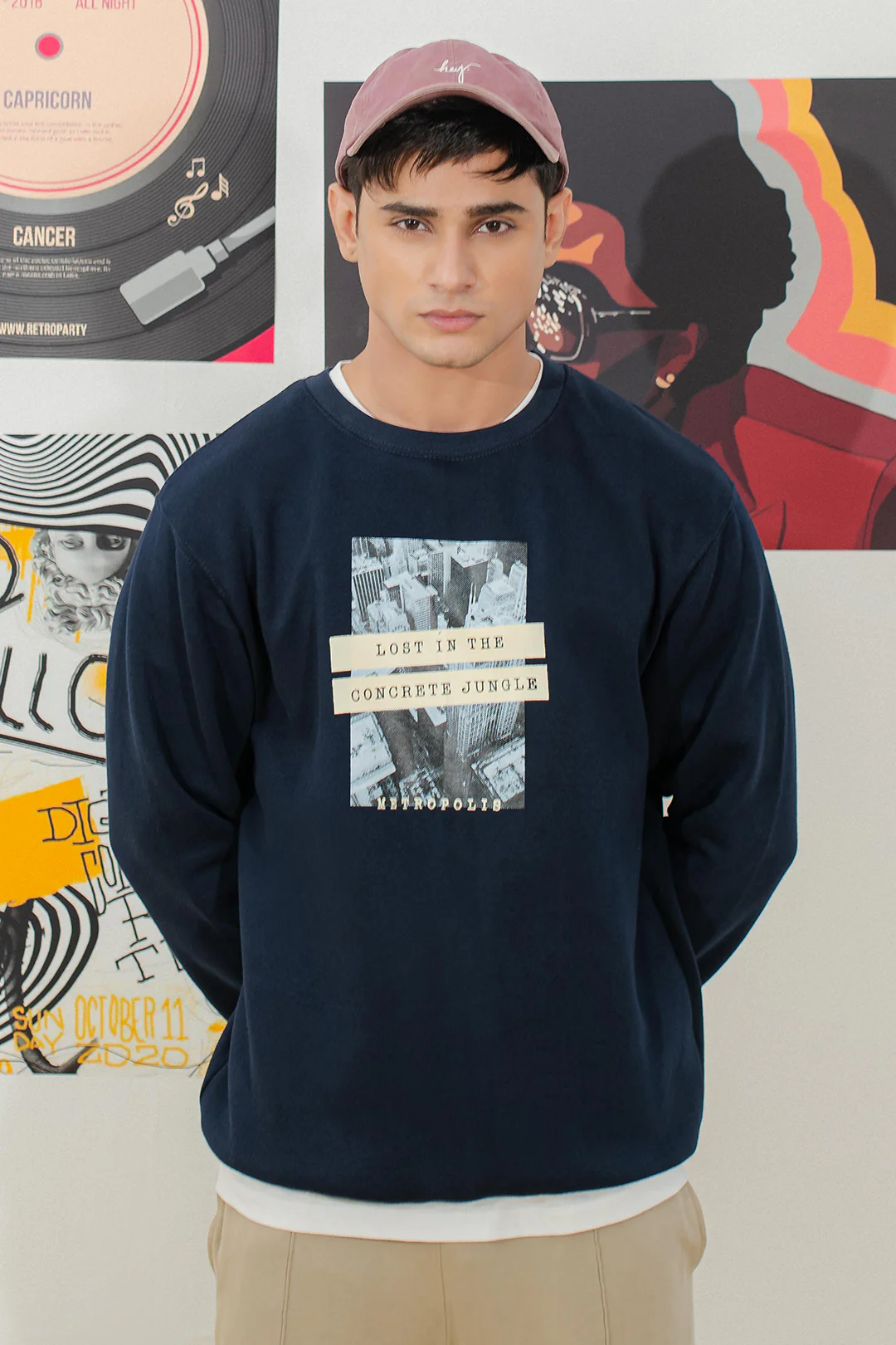 Graphic Sweat Shirt - 5007 - Image 7