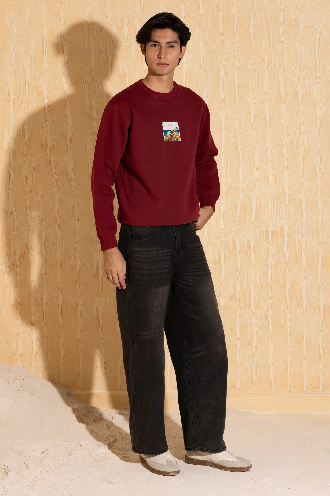 Graphic Sweat Shirt - 5022 - Image 3