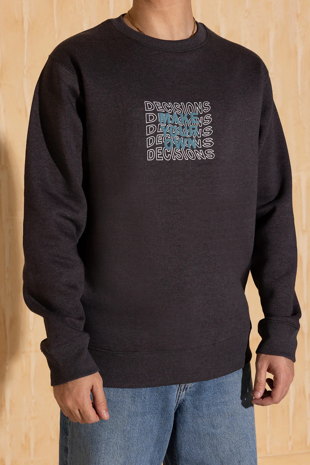 Graphic Sweat Shirt - 5026 - Image 2