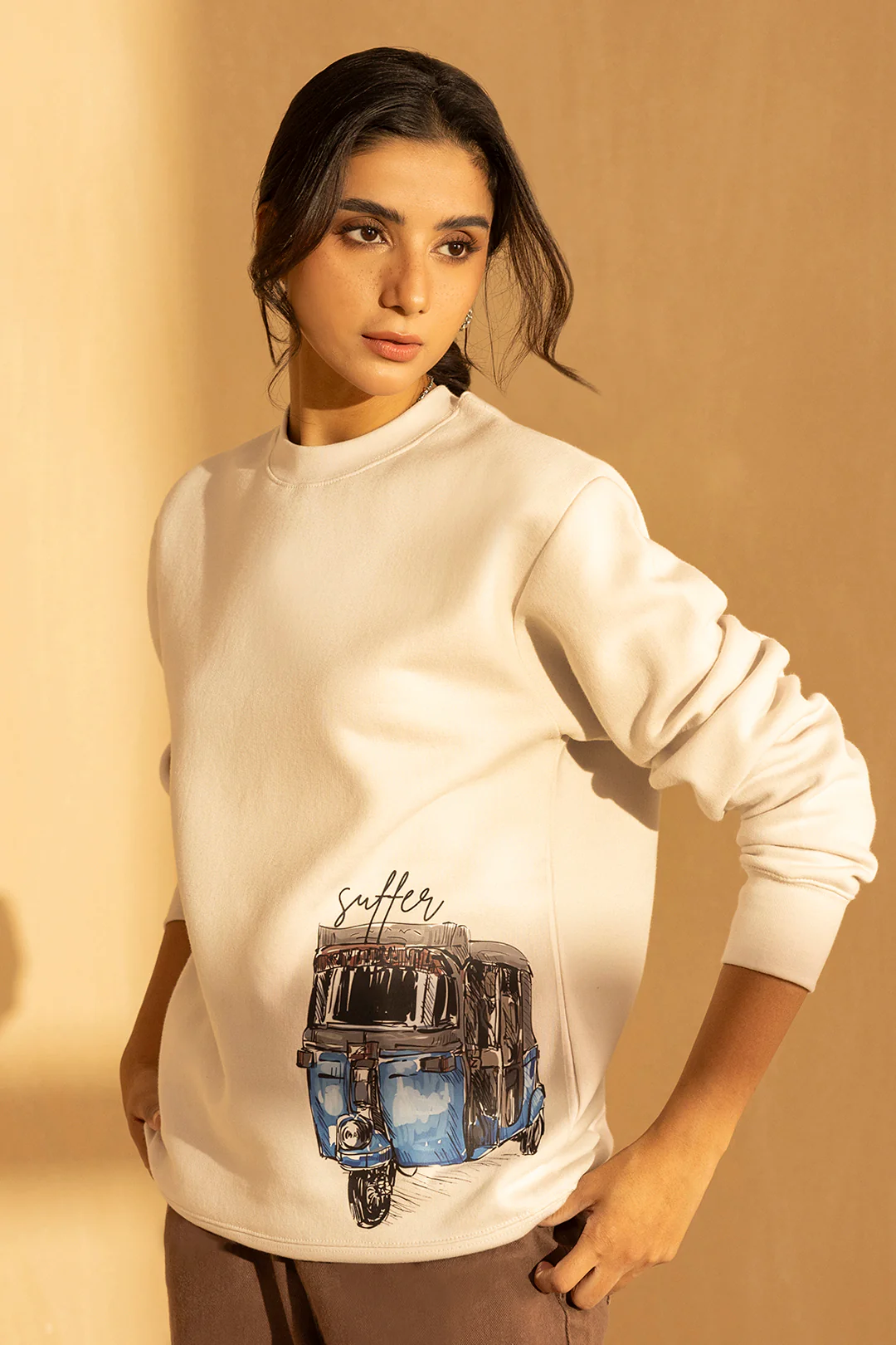 Graphic Sweat Shirt - 5002 - Image 7