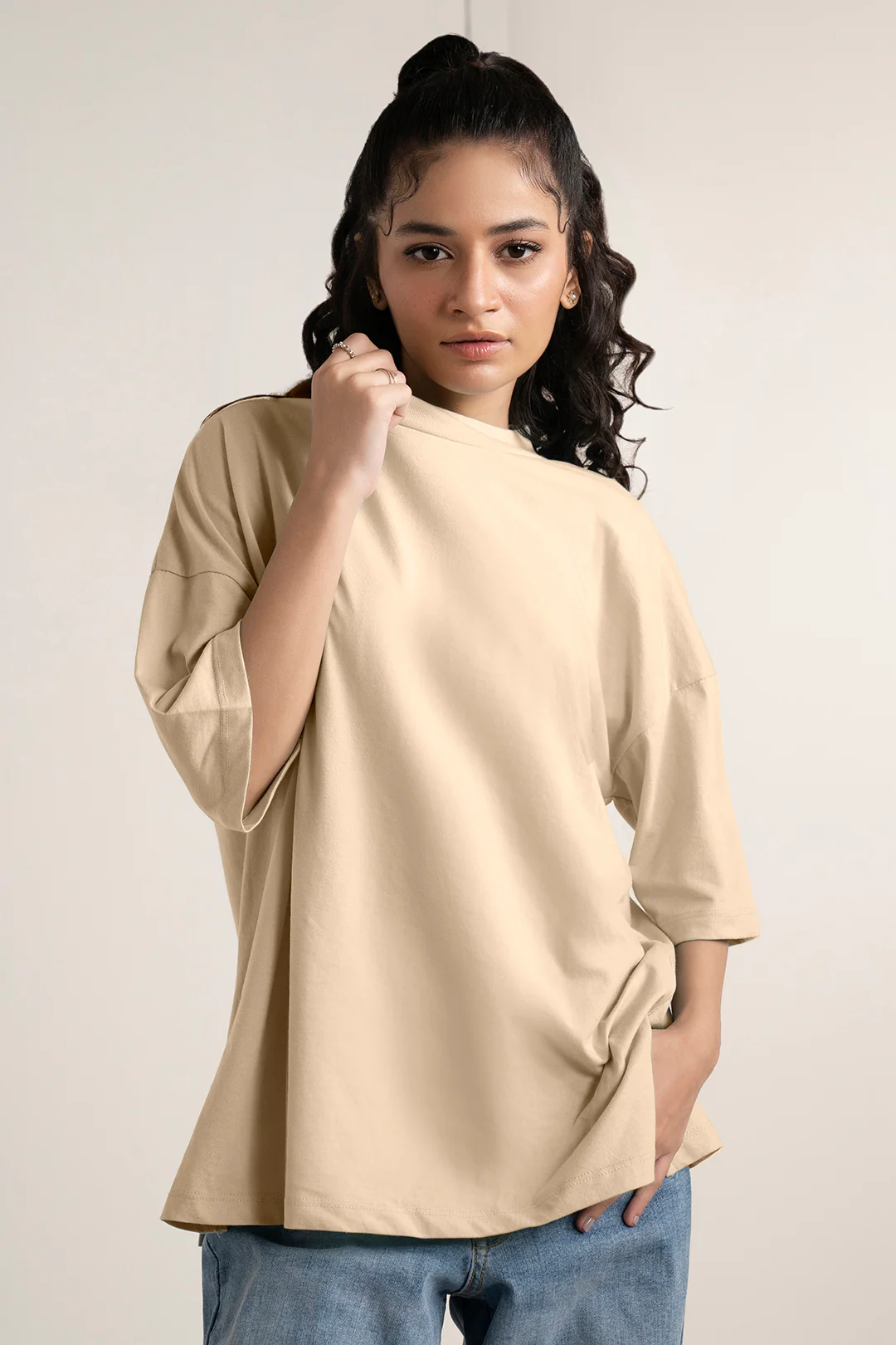 Oversized Basic T-Shirt - 5012