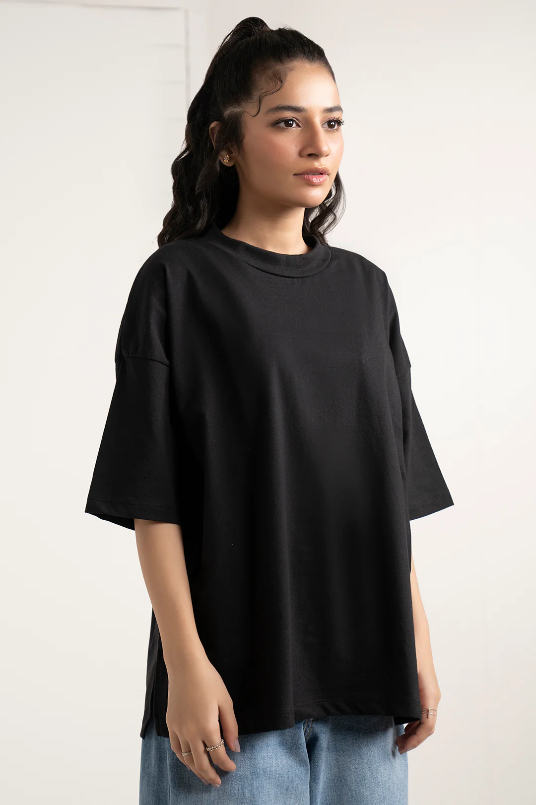 Oversized Basic T-Shirt - 5016 - Image 7