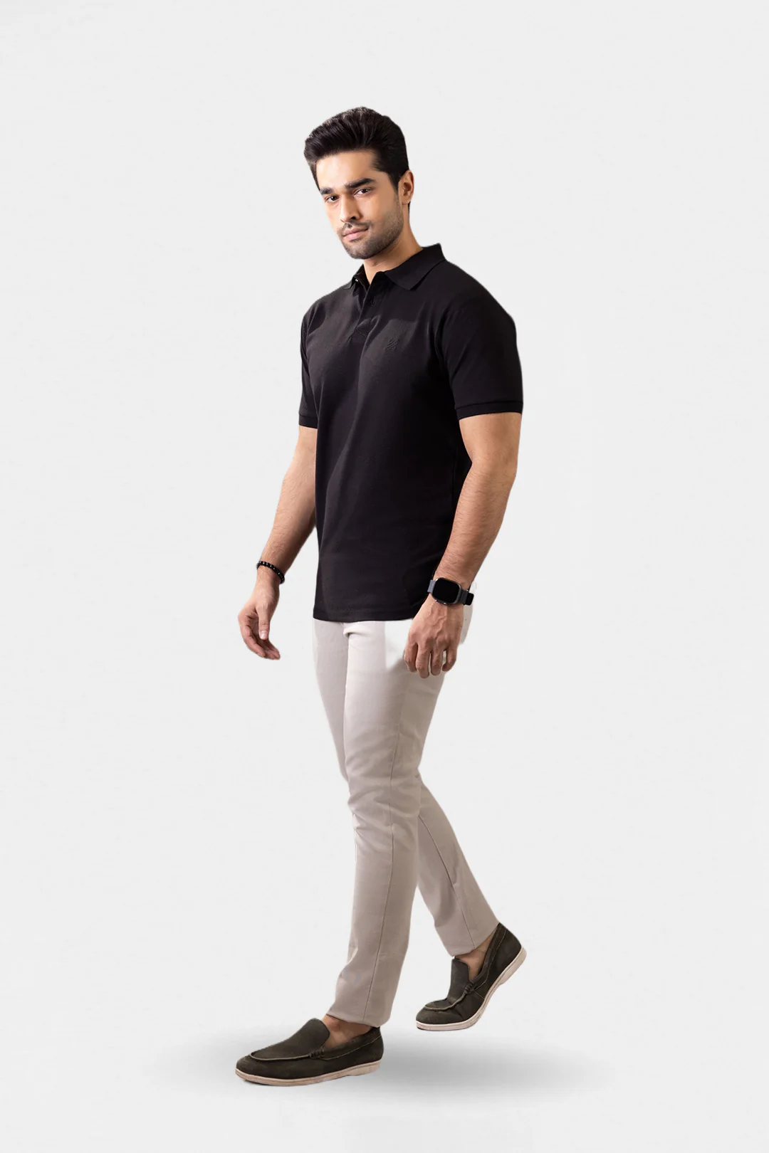 Pop Corn Knit Polo - 5001