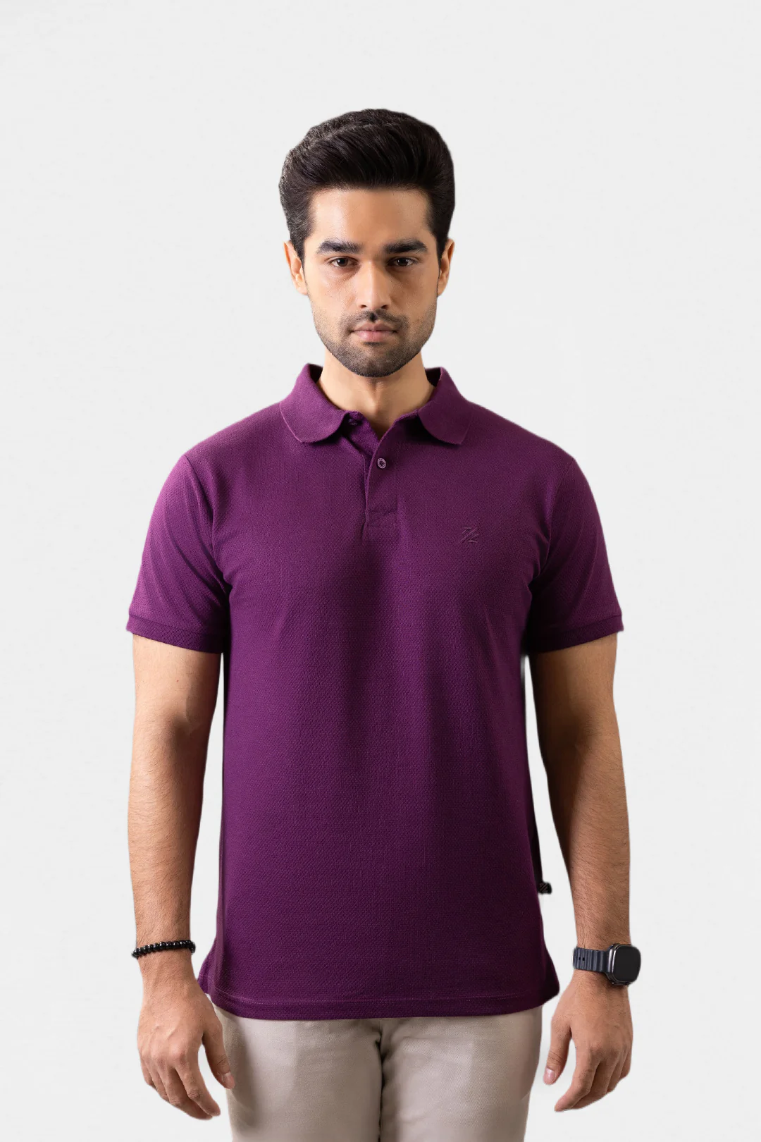 Pop Corn Knit Polo - 5001 - Image 3