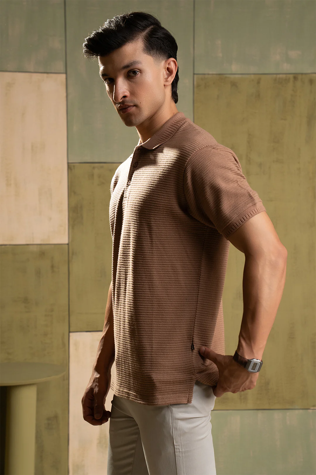 Textured Polo - 5004 - Image 12