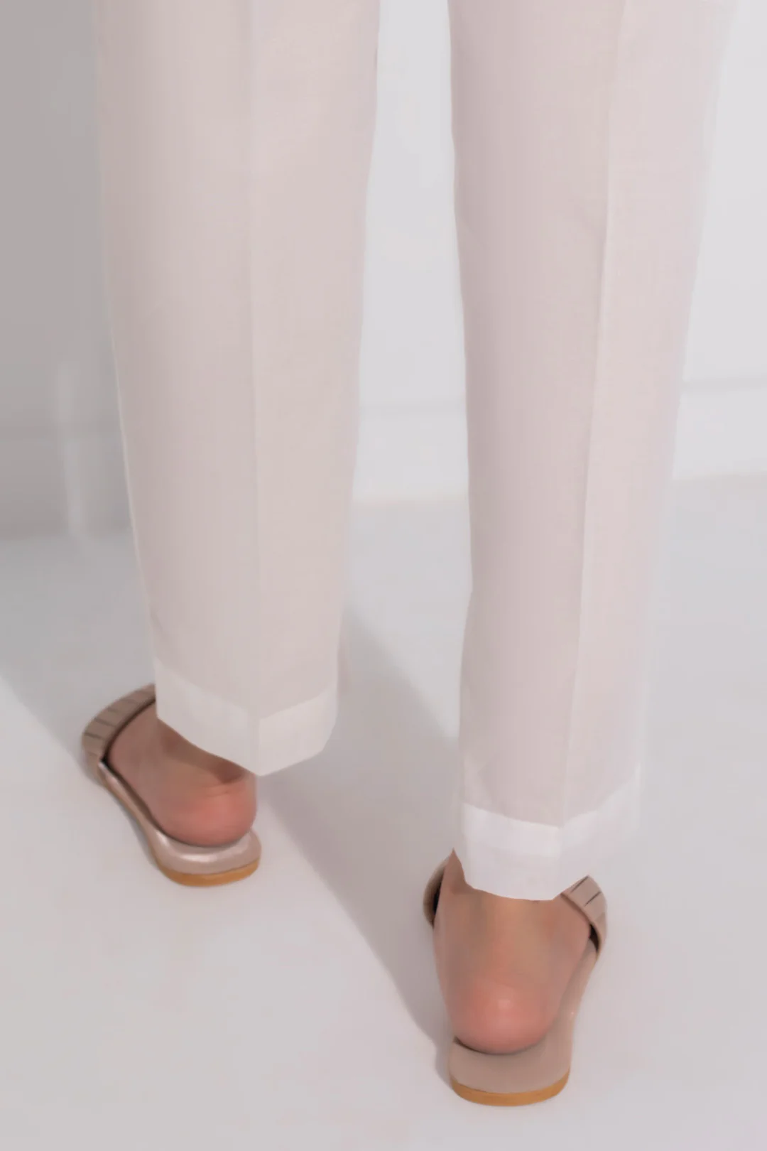 Straight Trouser Cambric White - 0001 - Image 4