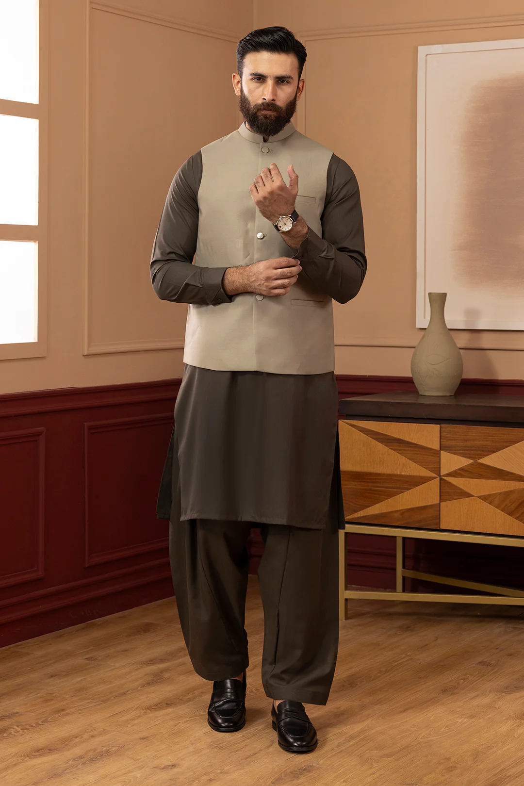 Waist Coat - 5009 - Image 10
