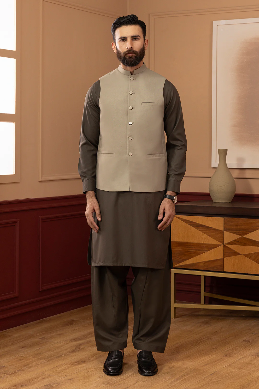 Waist Coat - 5009 - Image 11
