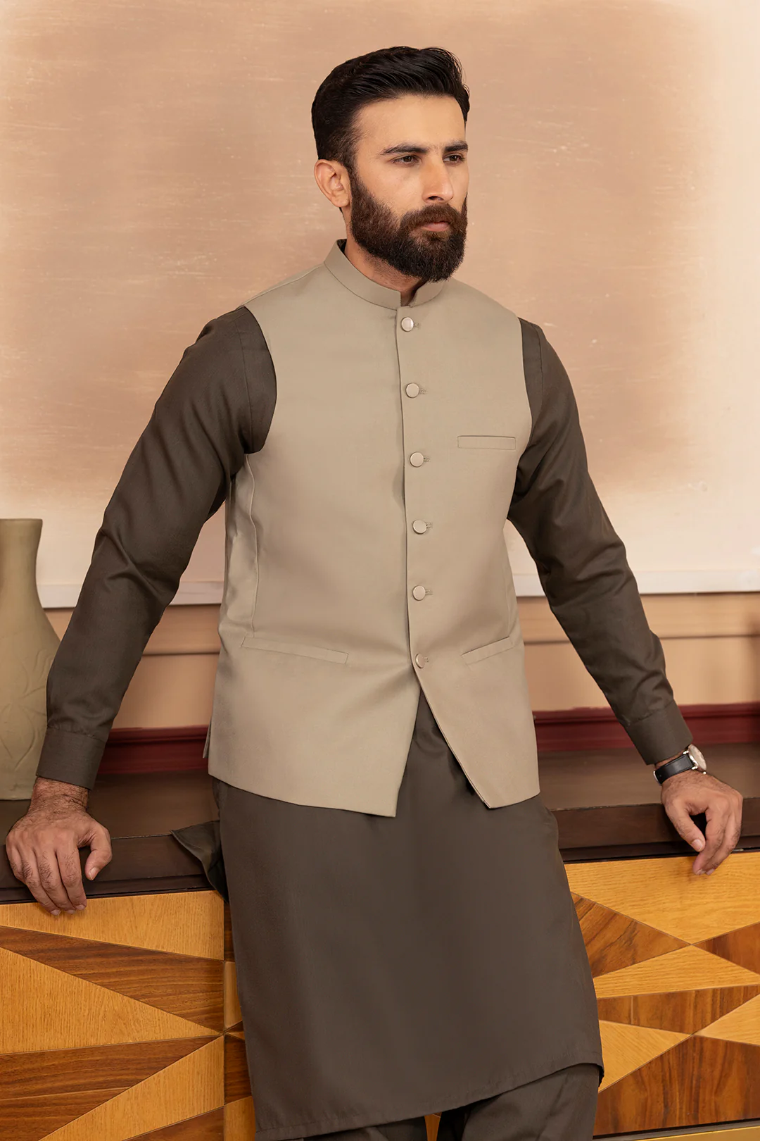 Waist Coat - 5009 - Image 6