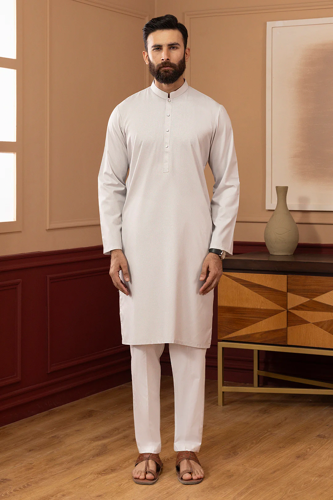 Wash & Wear Kurta - 5006 - Image 4