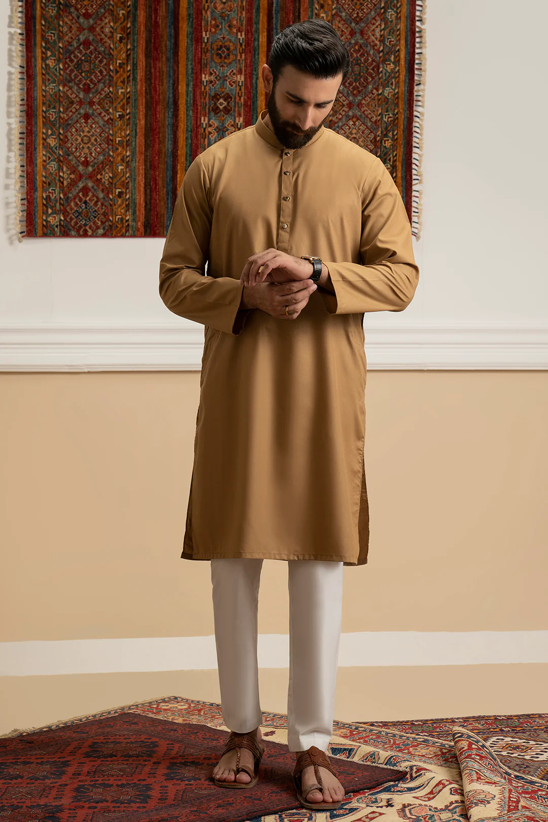 Wash & Wear Kurta - 5008 - Image 7