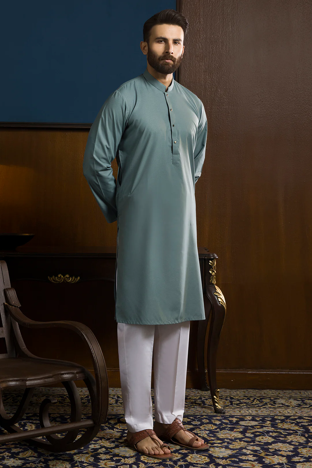 Wash & Wear Kurta - 5016 - Image 4