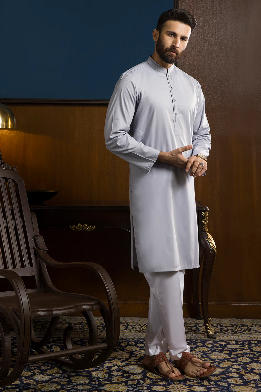 Wash & Wear Kurta - 5002 - Image 5