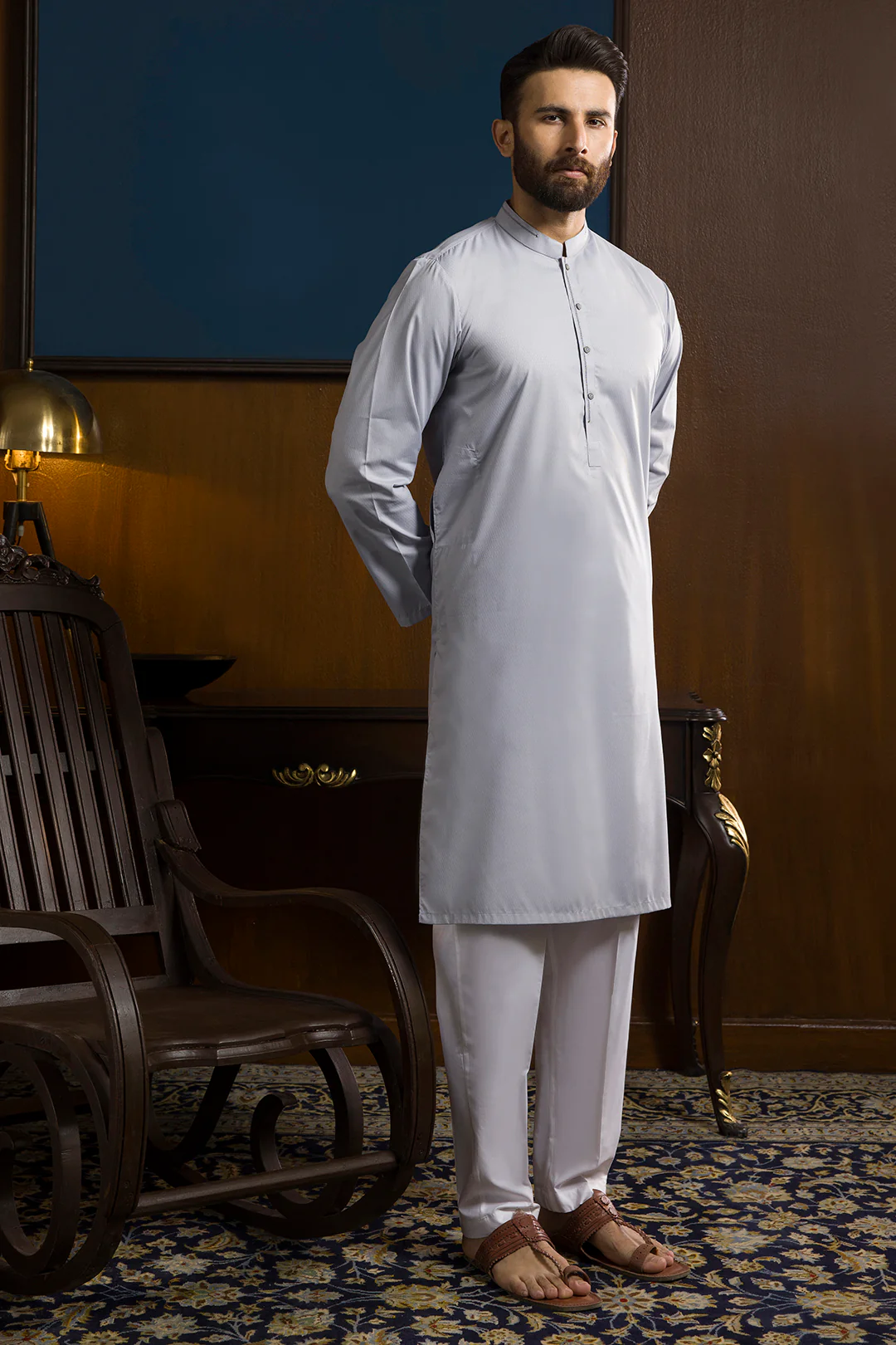 Wash & Wear Kurta - 5002 - Image 7