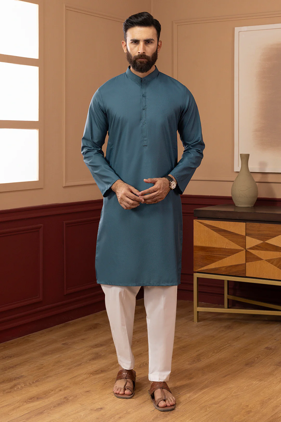 Wash & Wear Kurta - 5005 - Image 2
