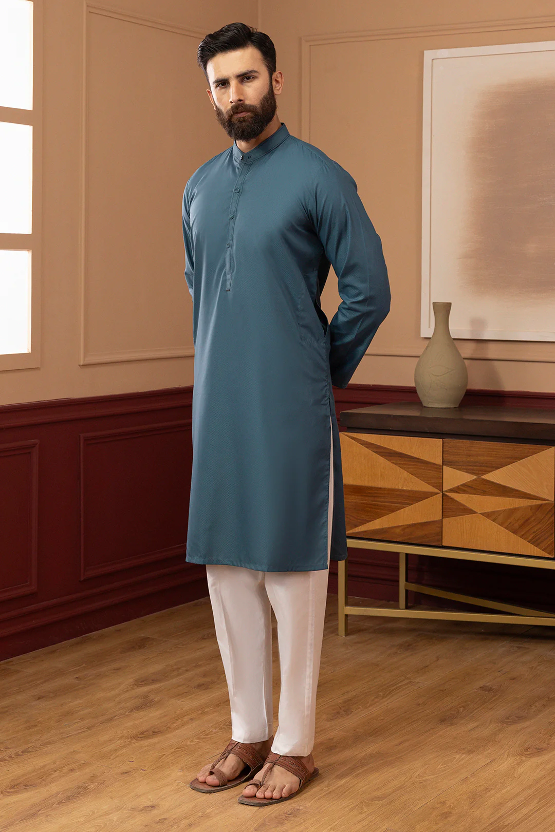 Wash & Wear Kurta - 5005 - Image 6