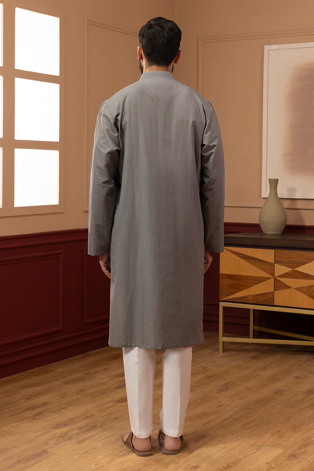 Wash & Wear Kurta - 5015 - Image 8