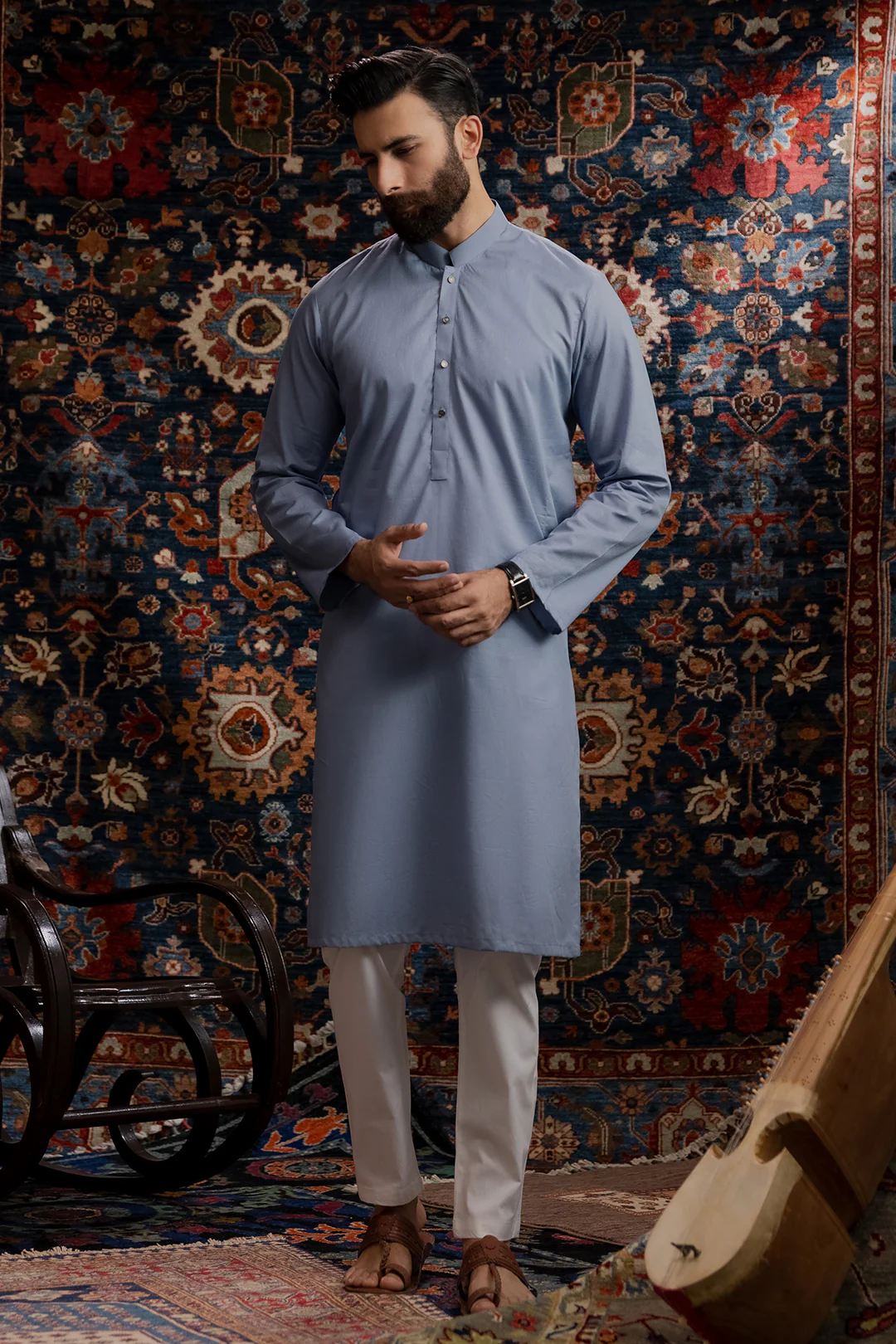 Wash & Wear Kurta - 5114 - Image 5