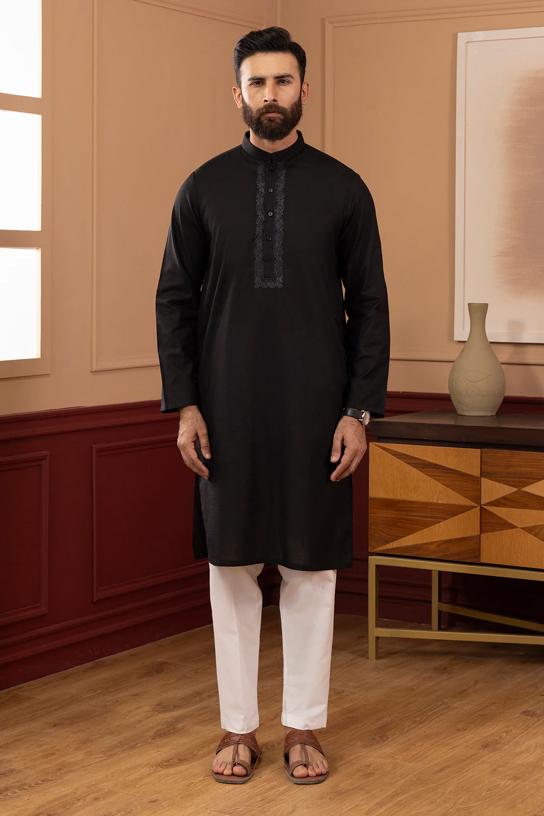 Wash & Wear Kurta - 5001 - Image 4