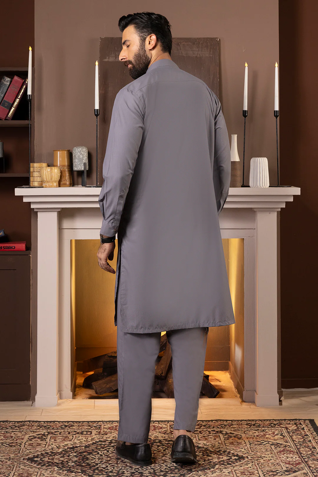 Wash & Wear Kurta Pajama - 2612 - Image 10