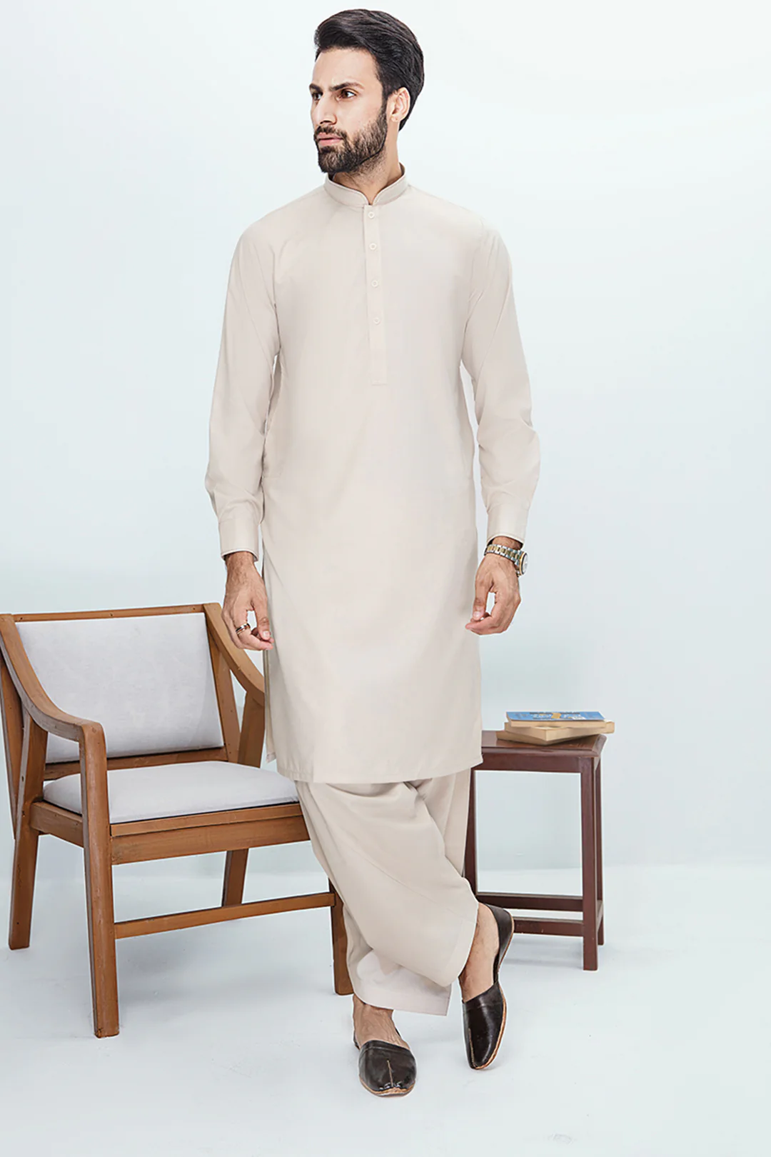 Wash & Wear Shalwar Kameez - 2014 - Image 3