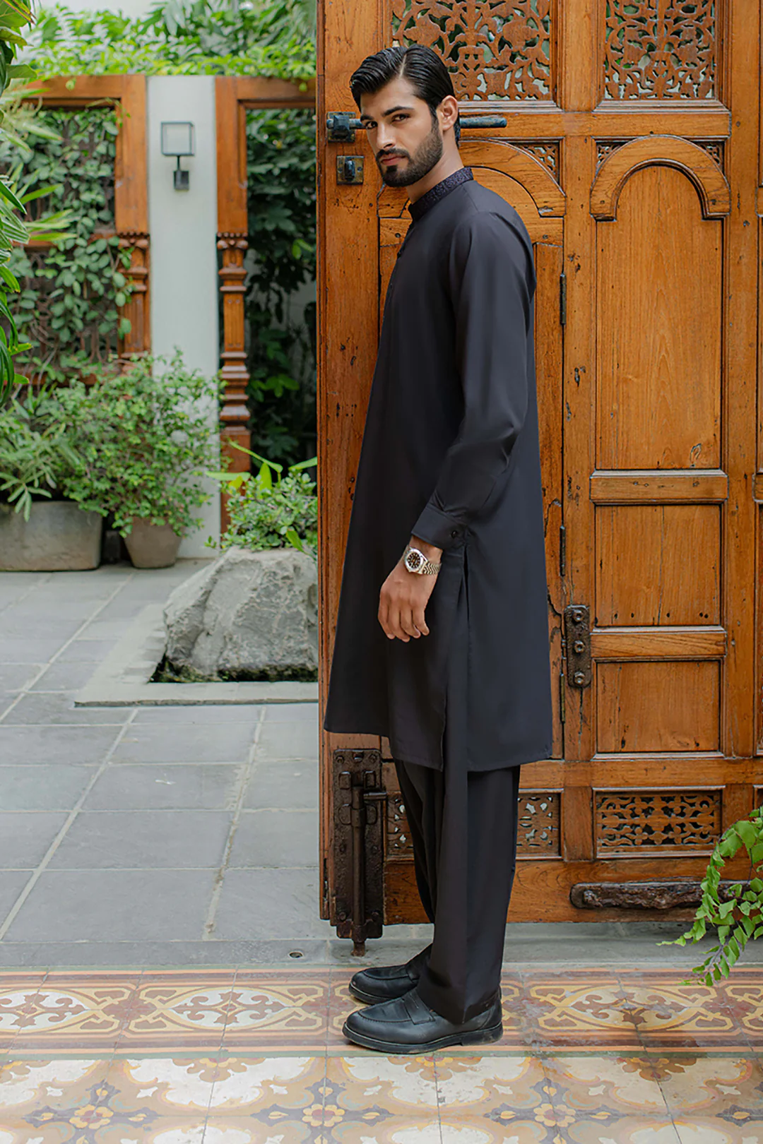 Wash & Wear Shalwar Kameez - 3025 - Image 4