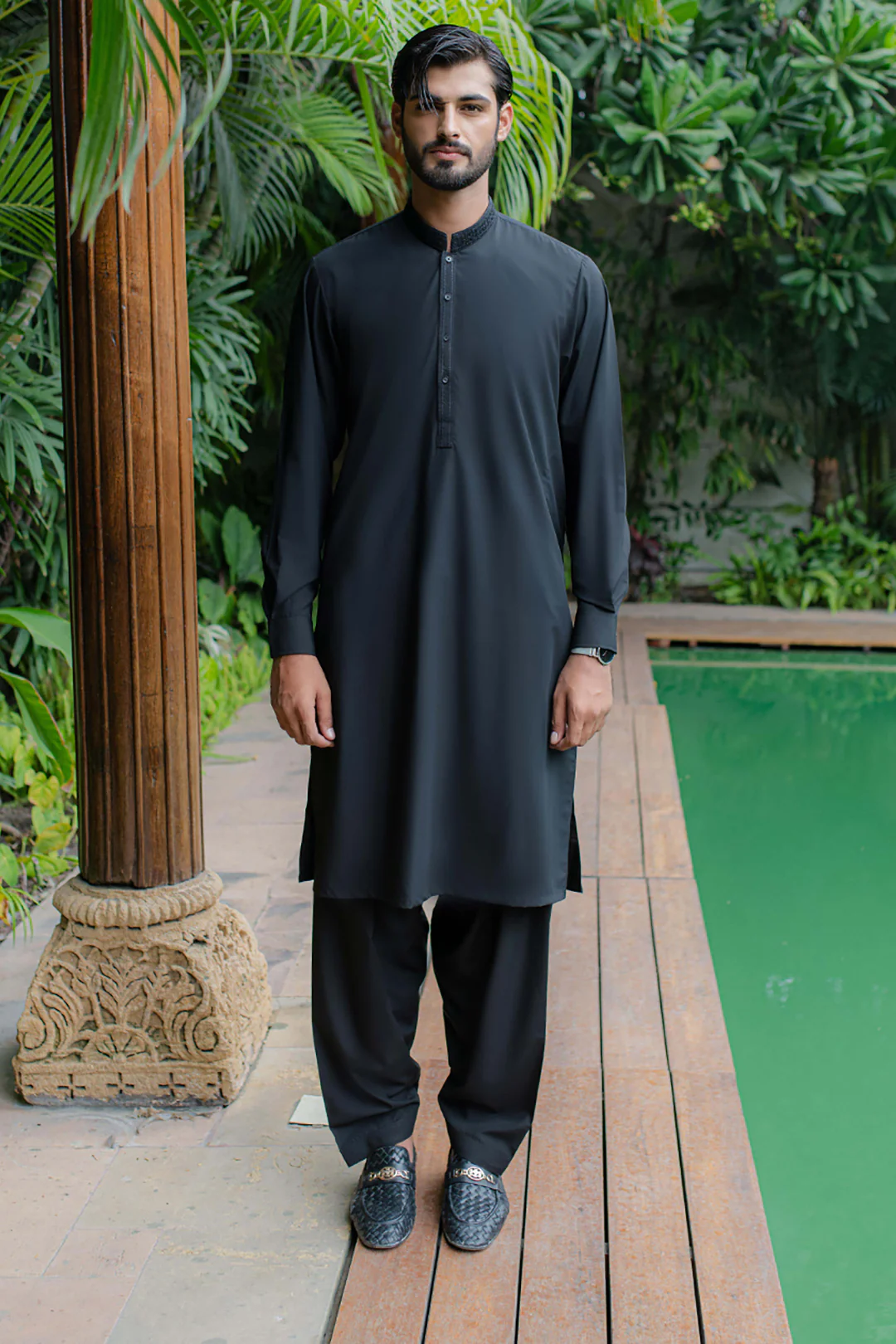Wash & Wear Shalwar Kameez - 3027 - Image 3