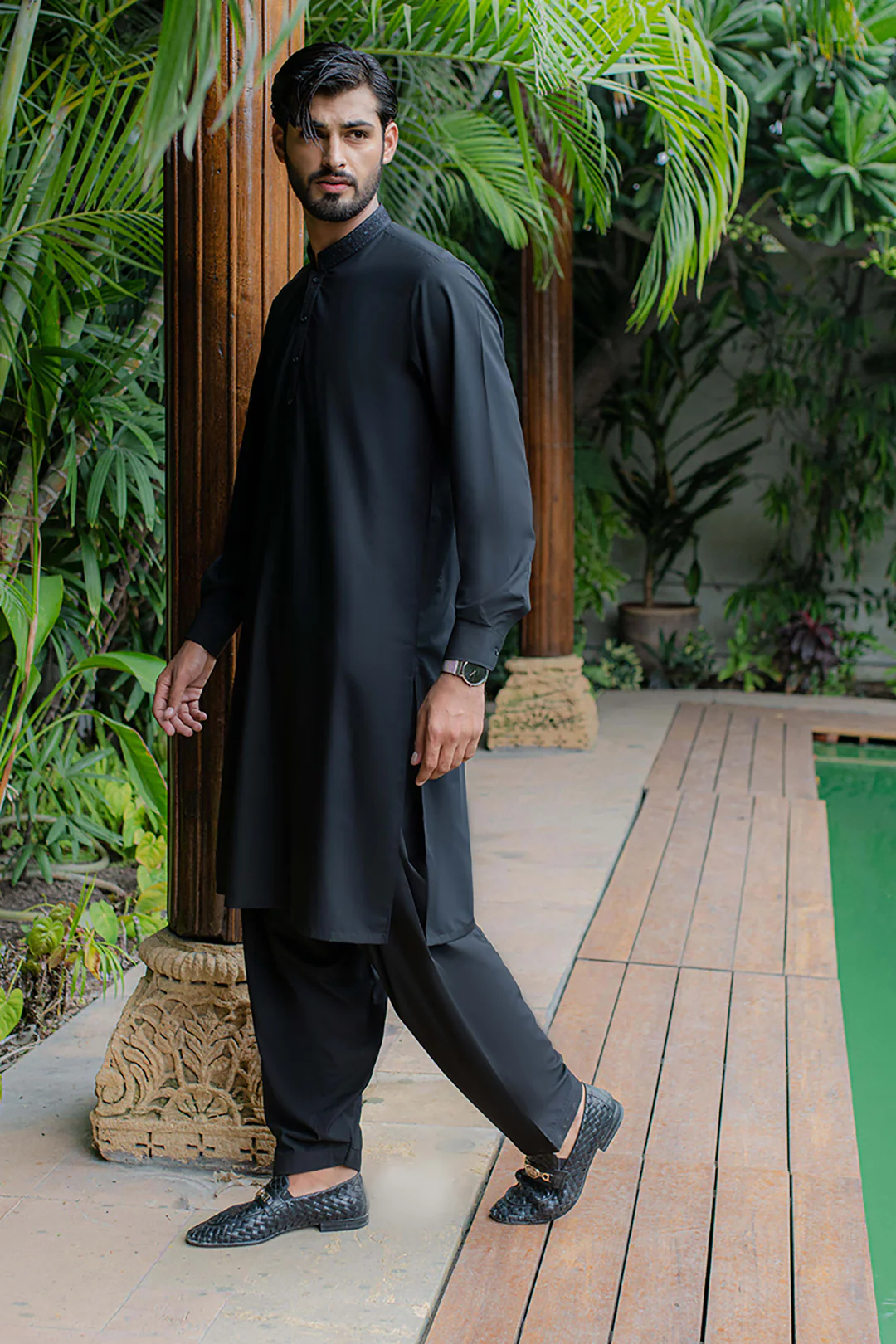 Wash & Wear Shalwar Kameez - 3027 - Image 4
