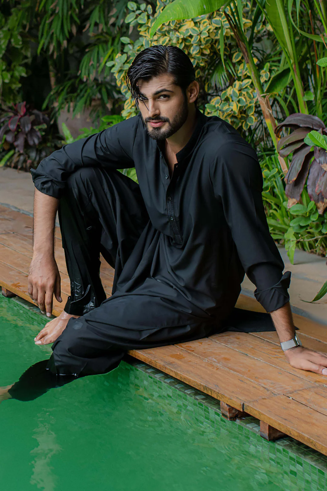 Wash & Wear Shalwar Kameez - 3027 - Image 7